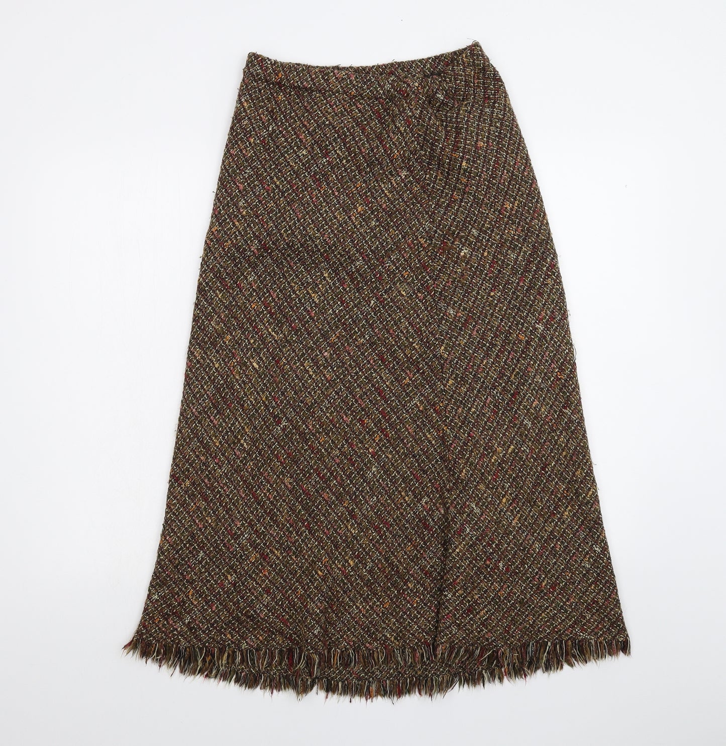 Marks and Spencer Womens Brown   A-Line Skirt Size 10