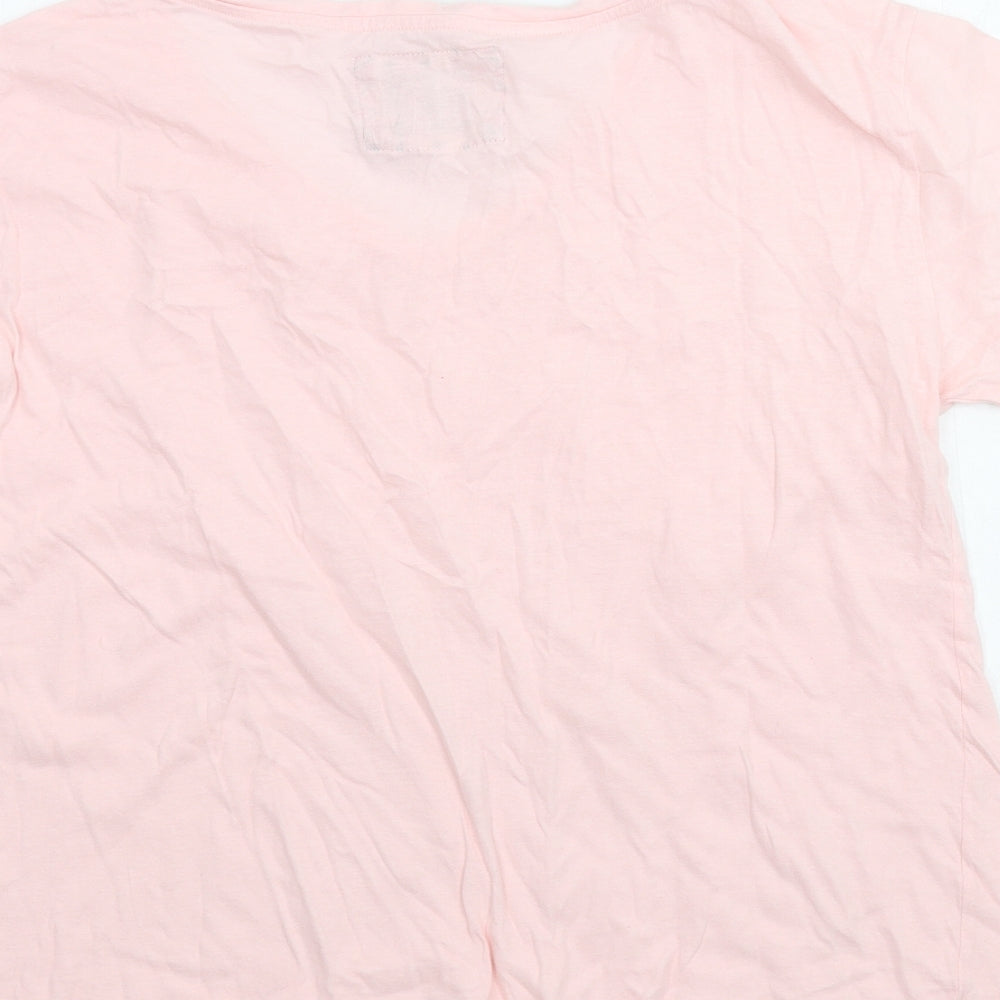 Primark Womens Pink   Basic T-Shirt Size L