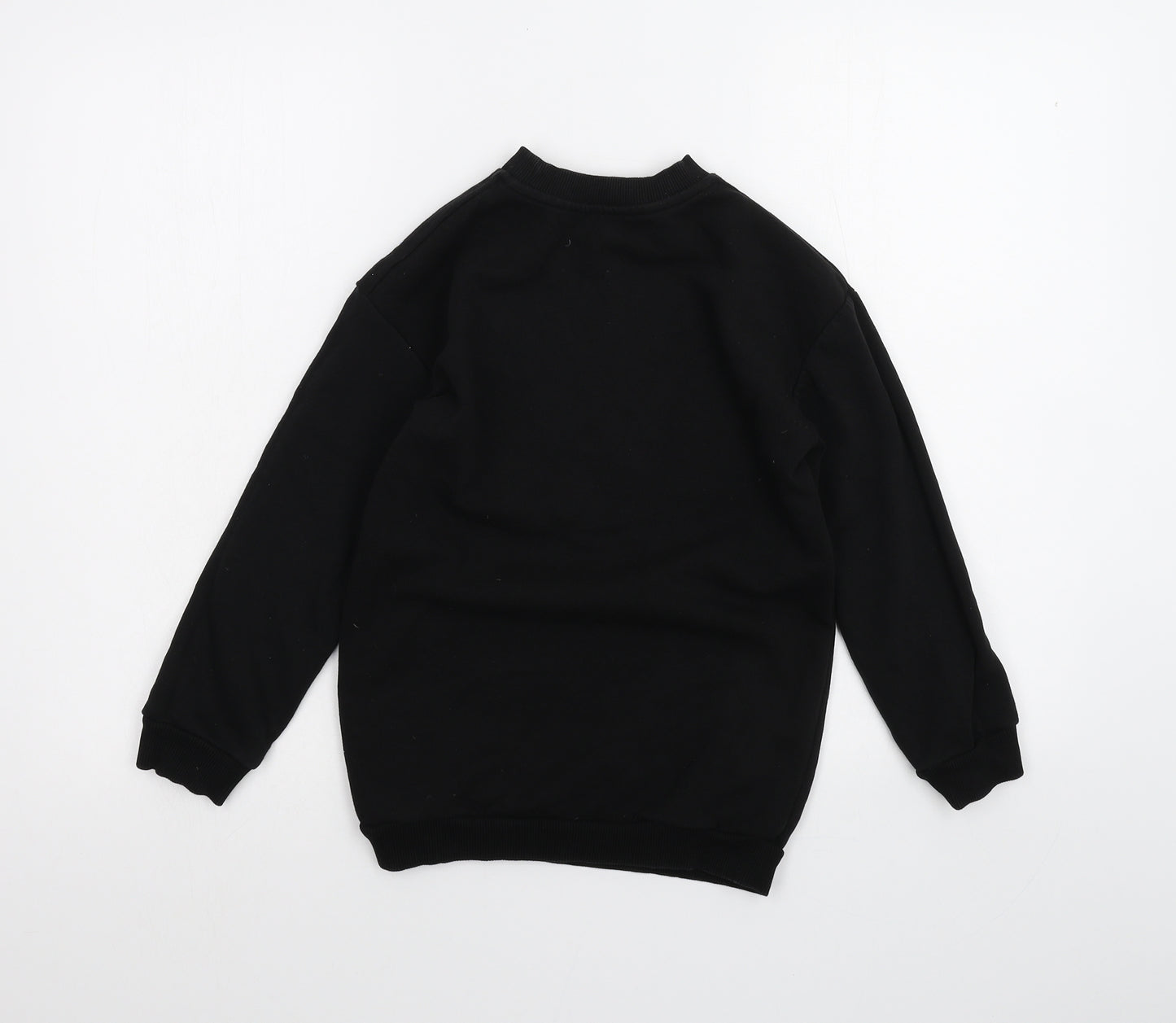 River Island Girls Black   Pullover Jumper Size 7-8 Years