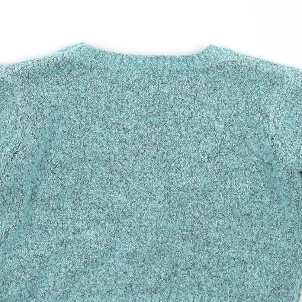 F&F Girls Blue   Pullover Jumper Size 18-24 Months