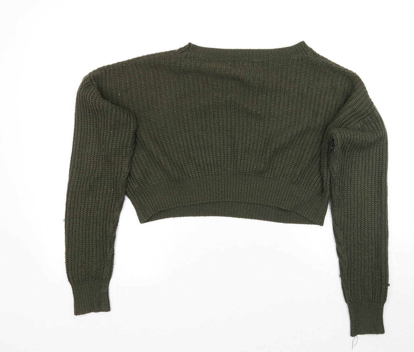 Newlook Girls Green   Pullover Jumper Size 14 Years