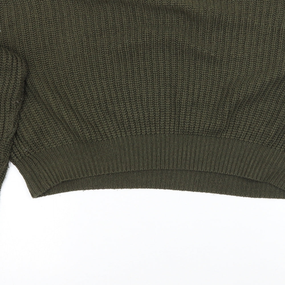 Newlook Girls Green   Pullover Jumper Size 14 Years