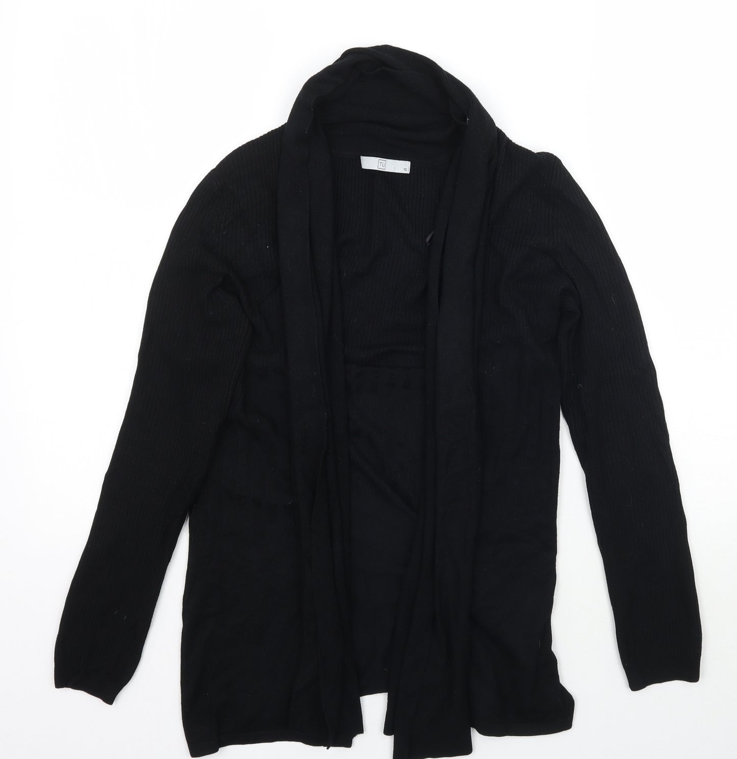 TU Womens Black   Cardigan Jumper Size 10