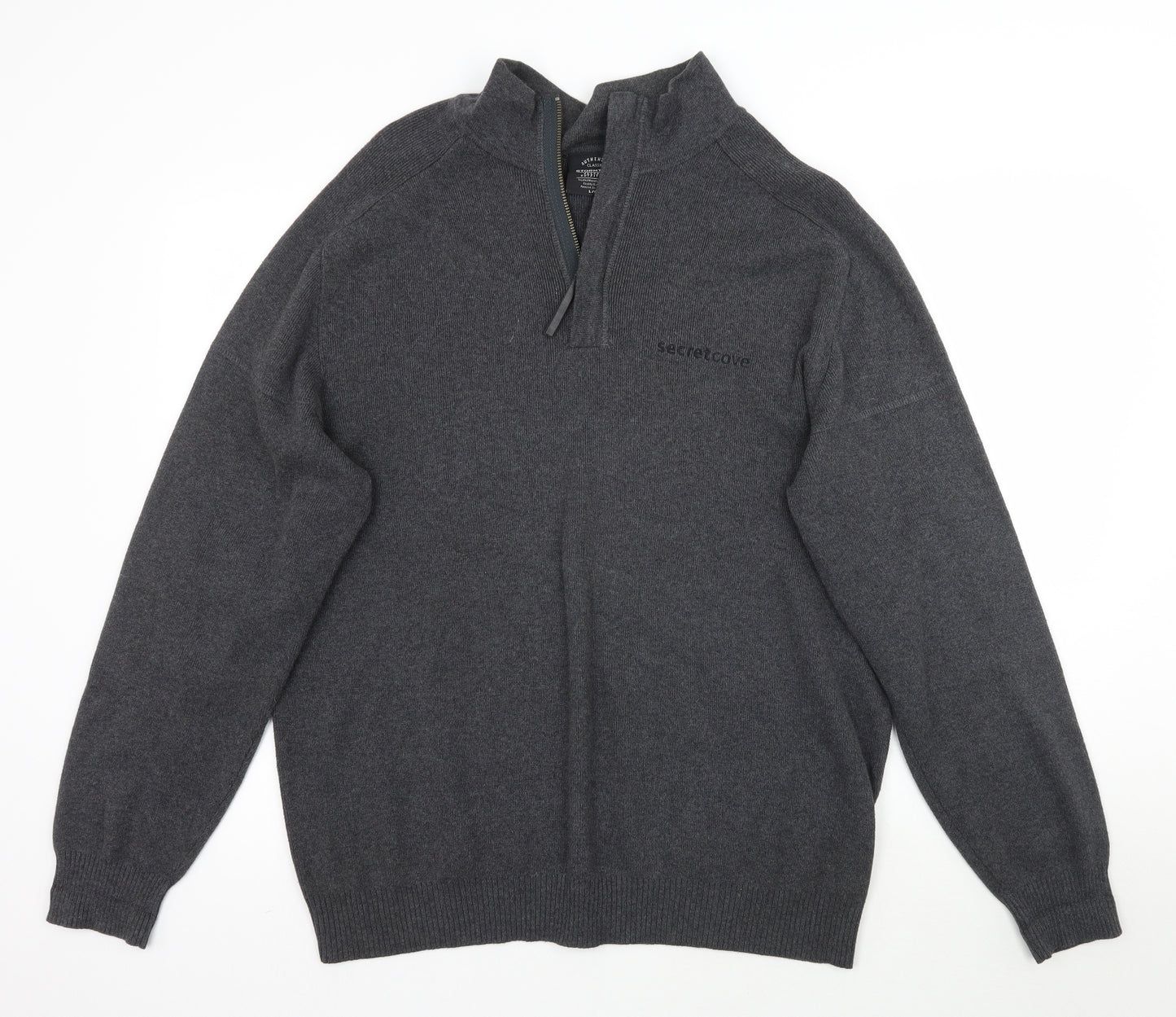 Stormtech Mens Grey   Pullover Jumper Size L