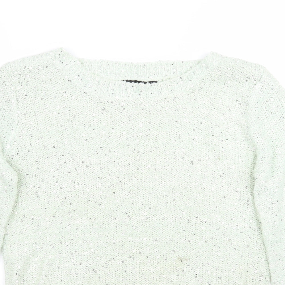 Primark Womens Green   Pullover Jumper Size 10