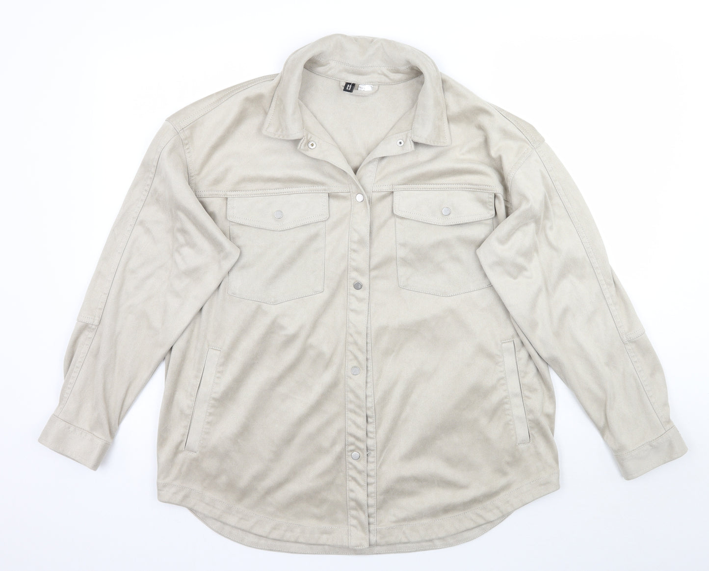 H&M Womens Beige   Jacket  Size M
