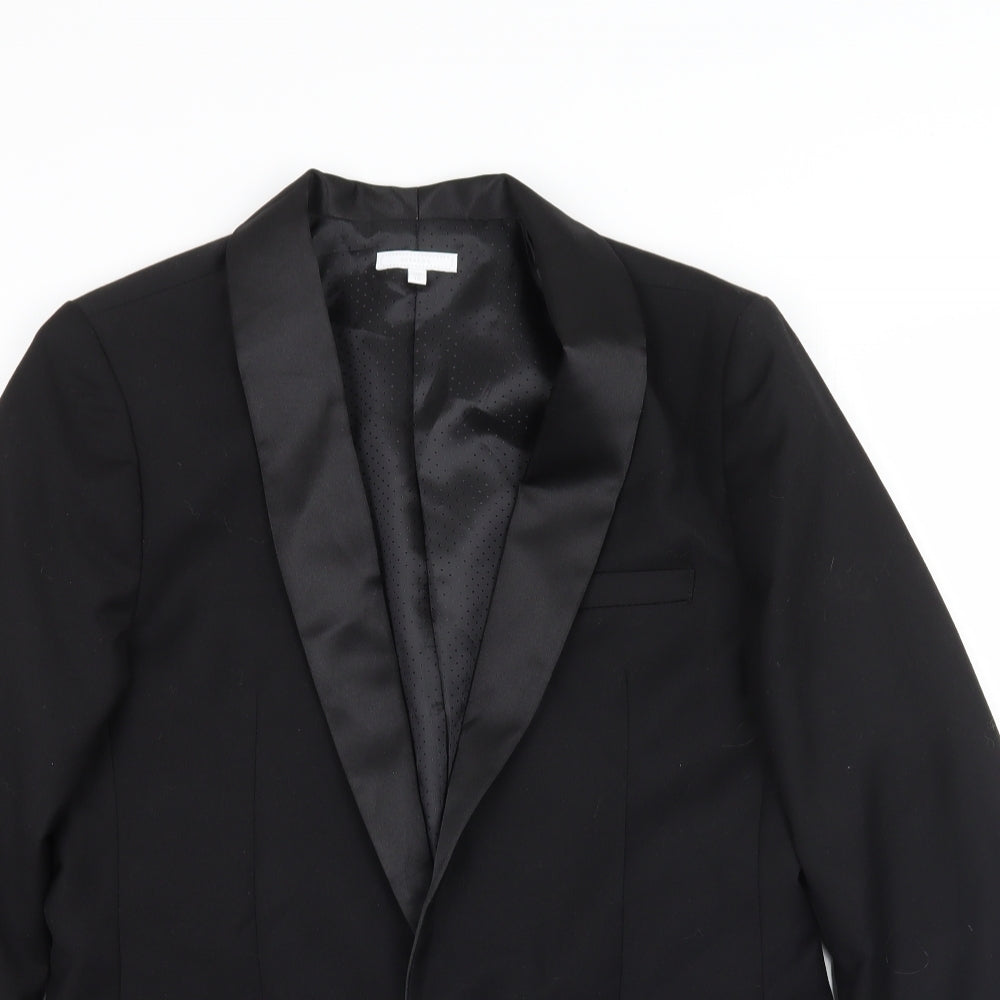 Debenhams Boys Black   Jacket  Size 16 Years