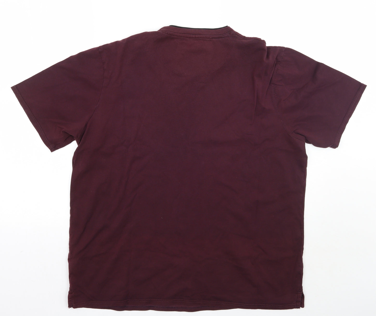 Marks and Spencer Mens Purple    T-Shirt Size L