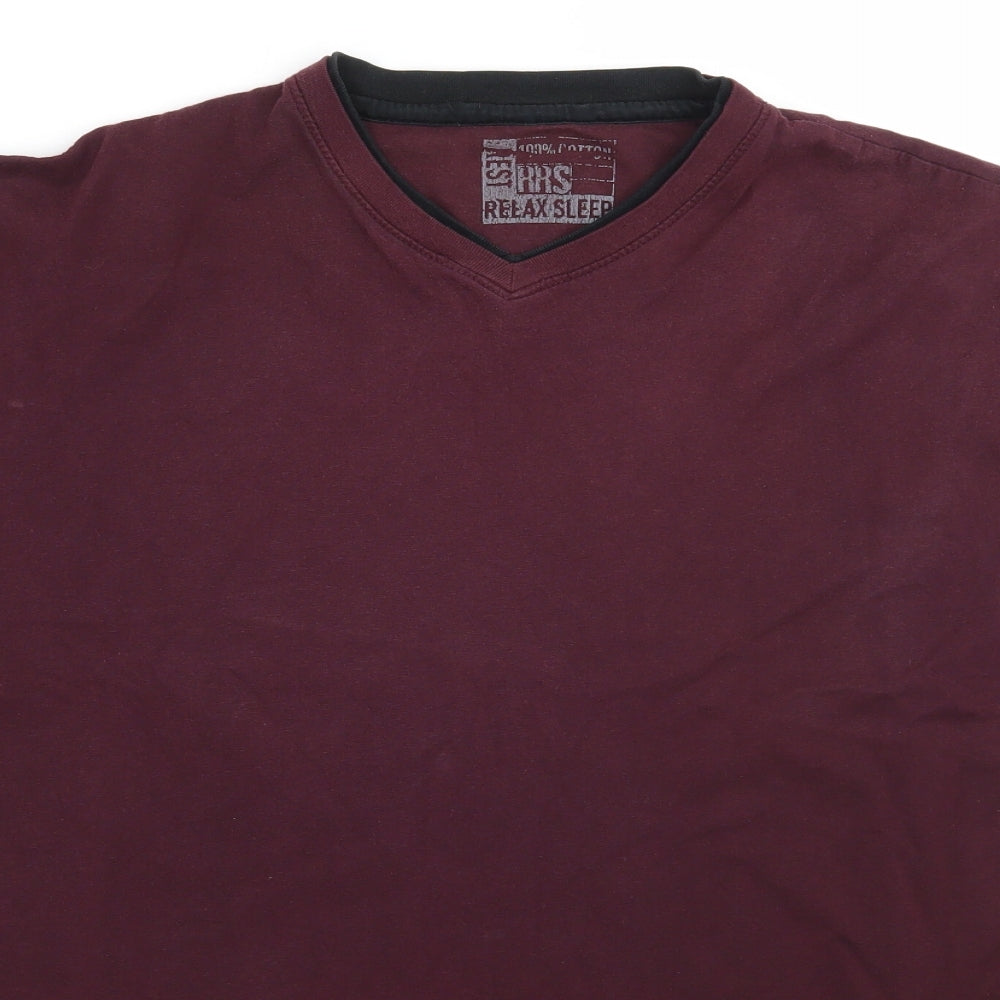 Marks and Spencer Mens Purple    T-Shirt Size L
