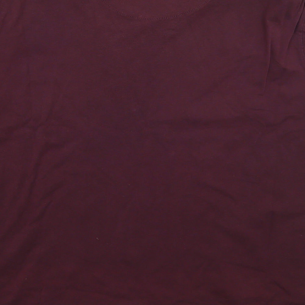 Marks and Spencer Mens Purple    T-Shirt Size L