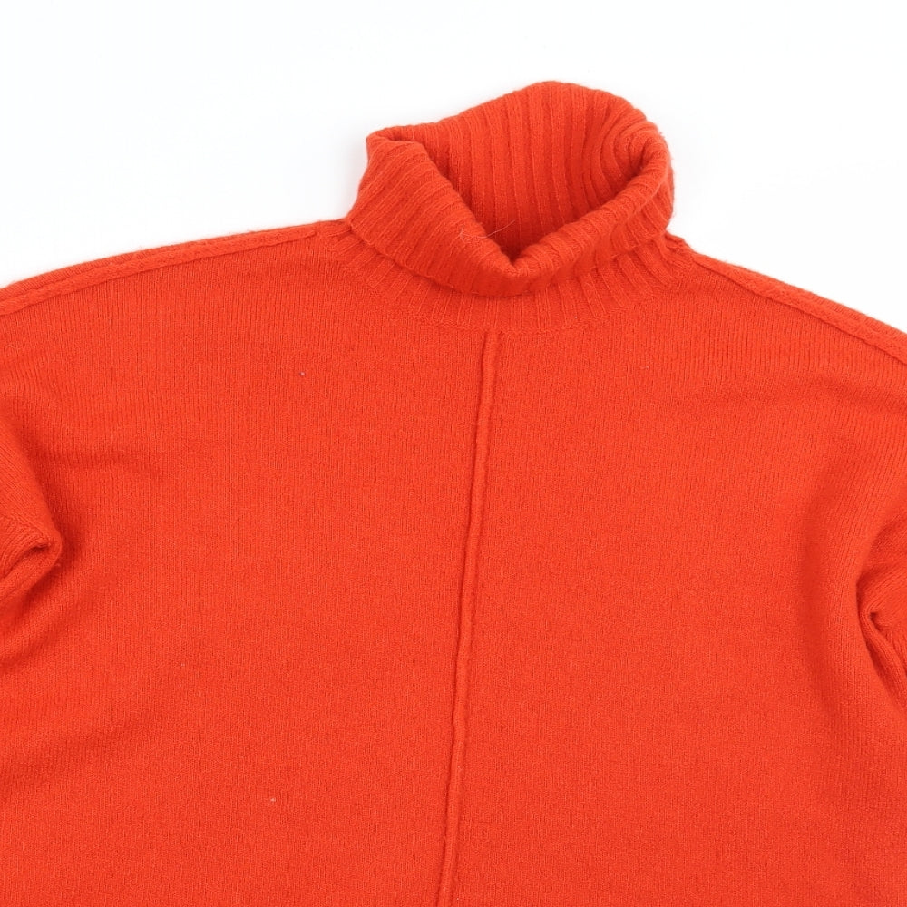 River Island Girls Orange   Pullover Jumper Size 9-10 Years