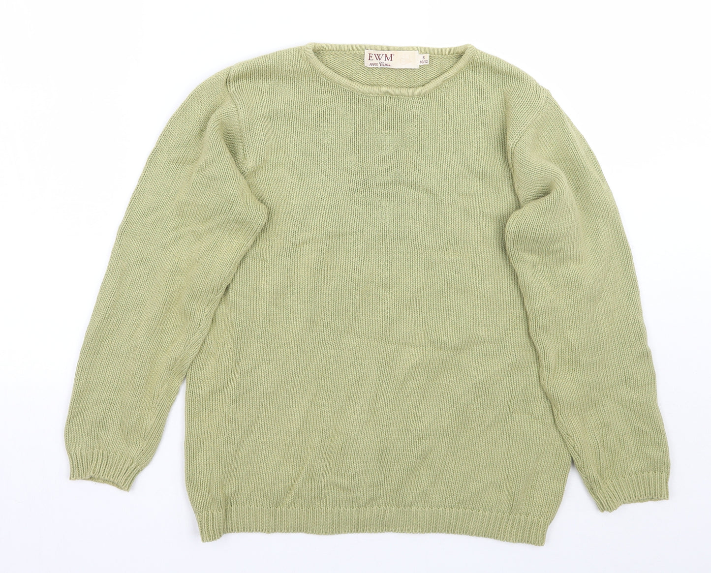 EWM Womens Green   Pullover Jumper Size S