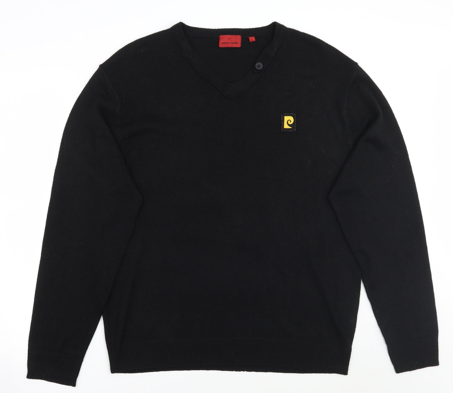 Pierre Cardin Mens Black   Pullover Jumper