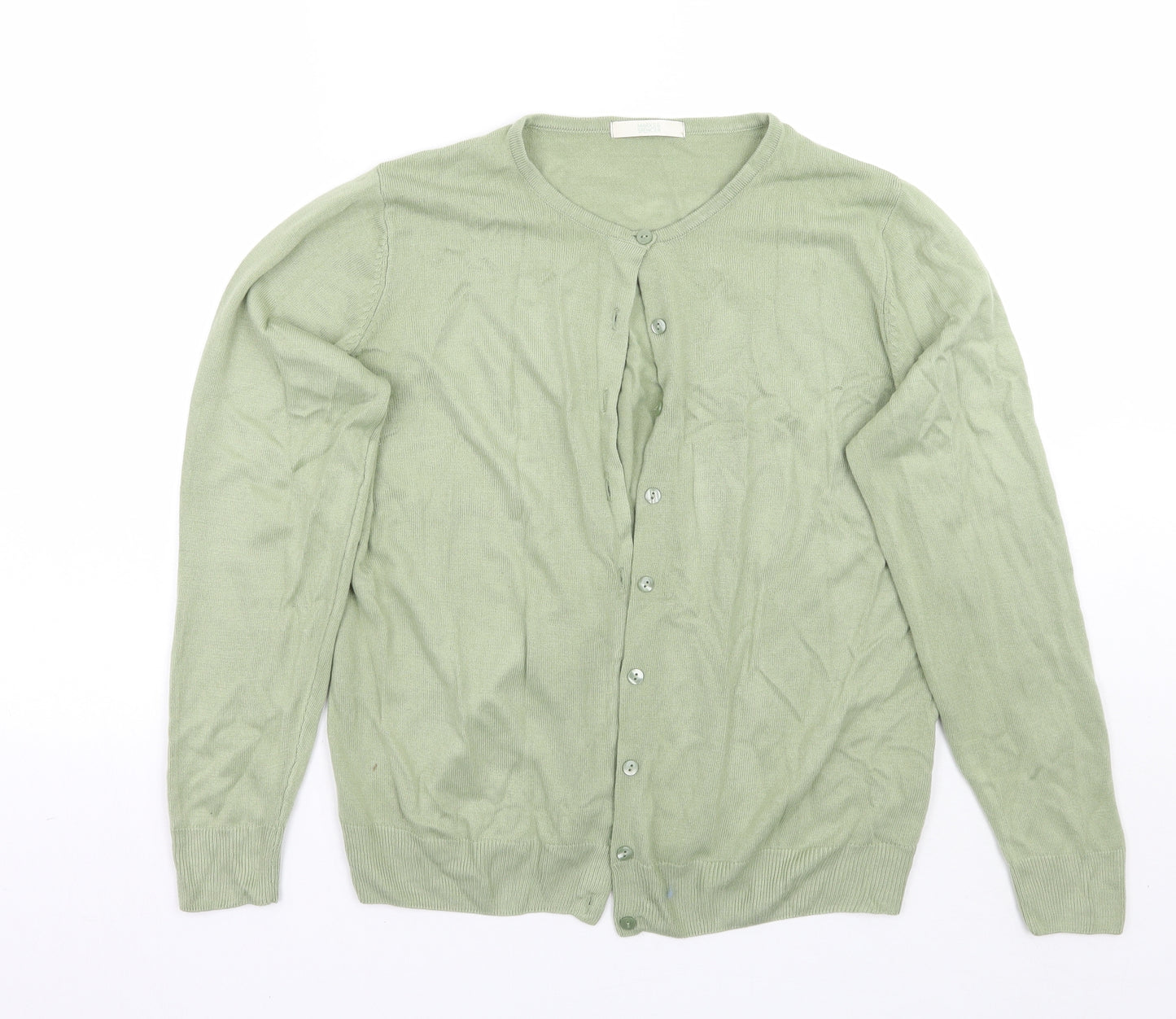 Marks and Spencer Womens Green   Cardigan Jumper Size 12