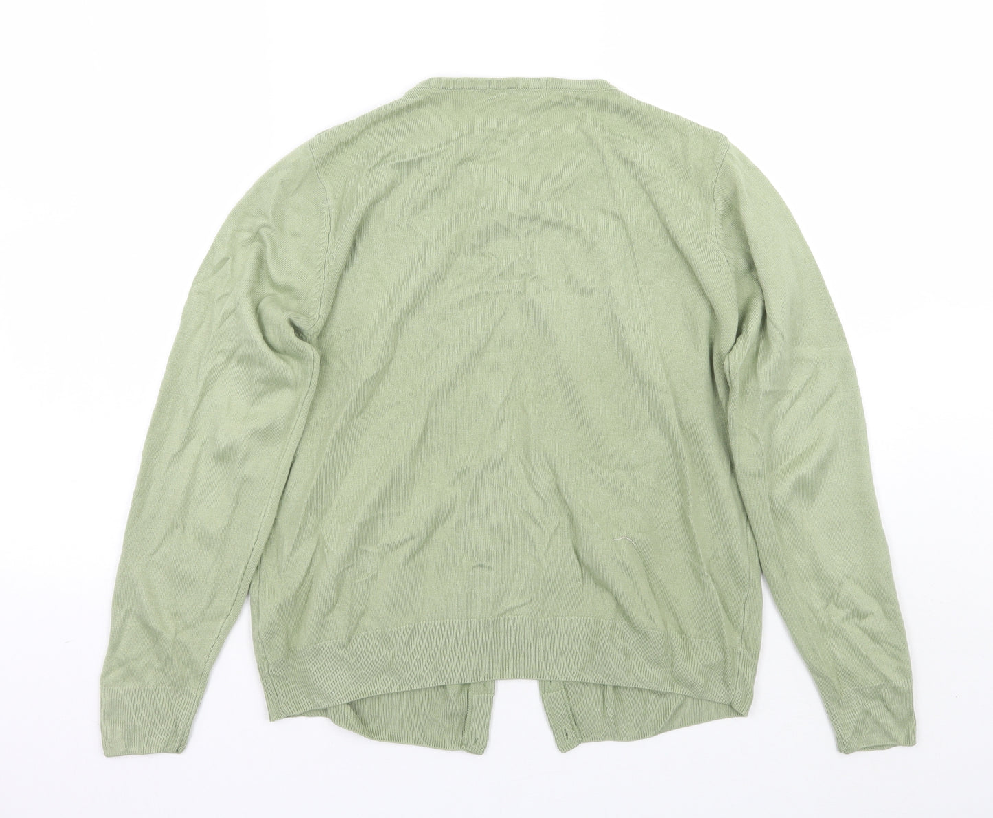 Marks and Spencer Womens Green   Cardigan Jumper Size 12