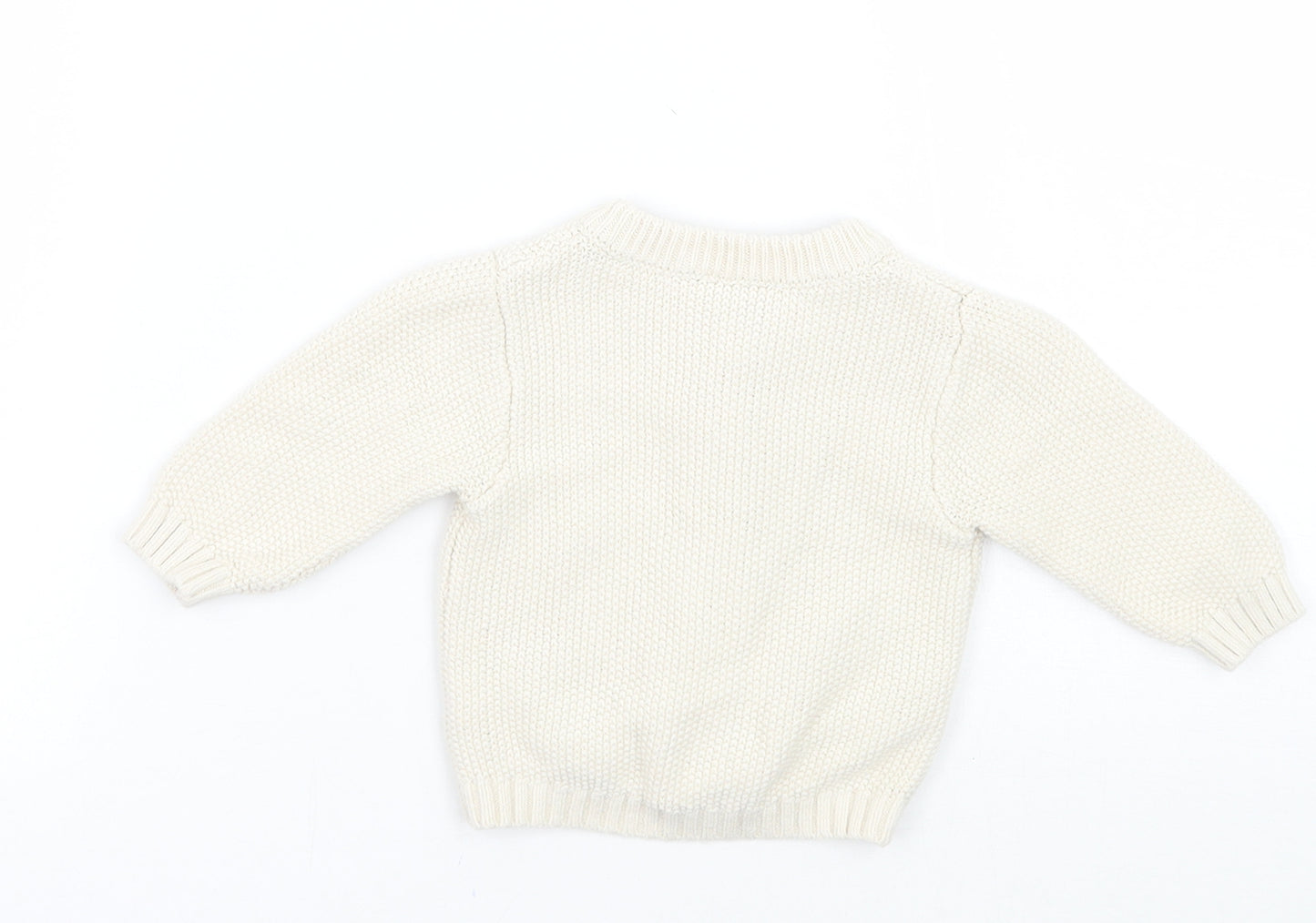 Nutmeg Girls Beige   Cardigan Jumper Size 0-3 Months  - Newborn