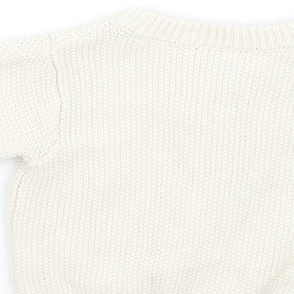 Nutmeg Girls Beige   Cardigan Jumper Size 0-3 Months  - Newborn