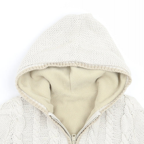 Mothercare Boys Beige   Jacket Coatigan Size 6-9 Months