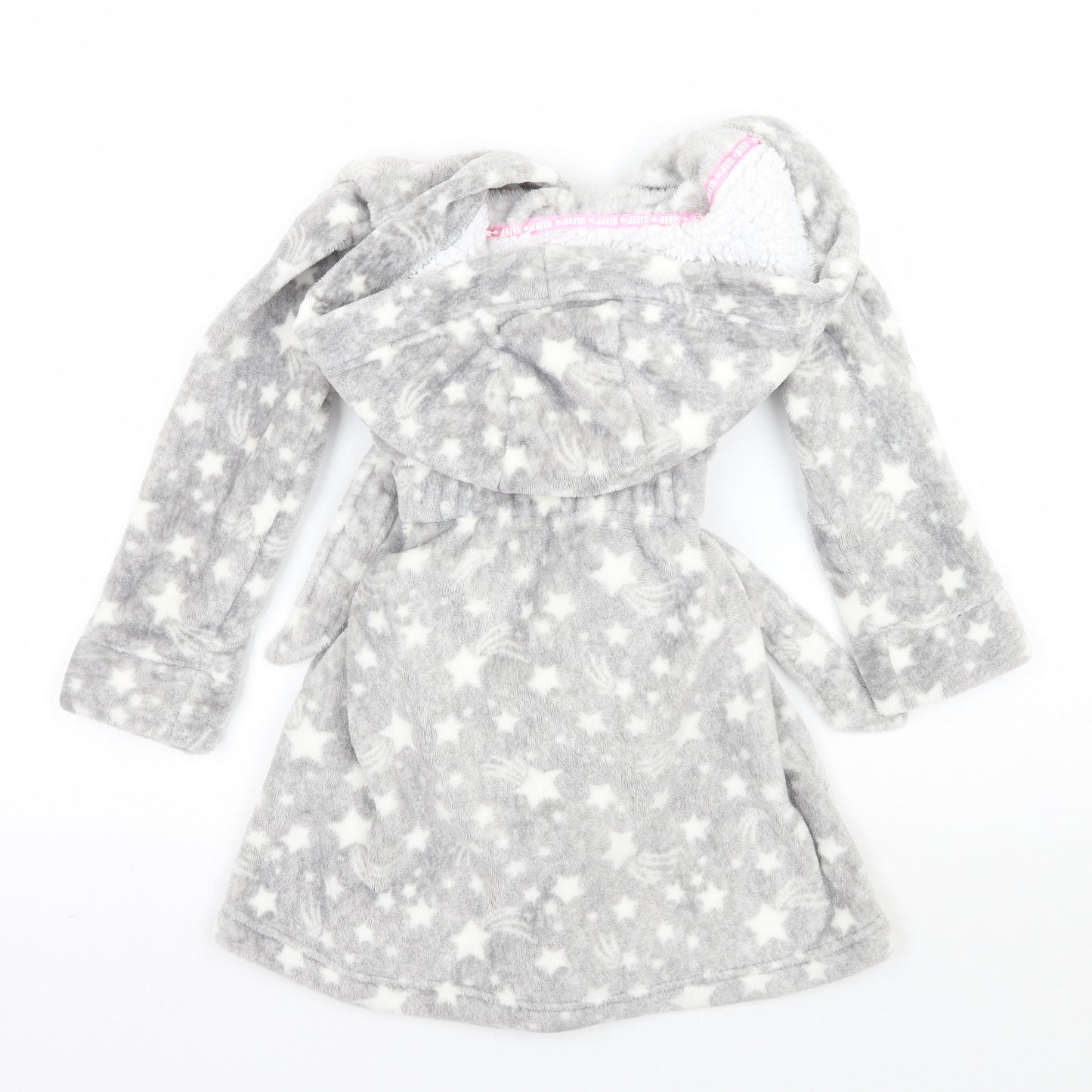 TU Girls Grey Geometric  Top Gown Size 5-6 Years