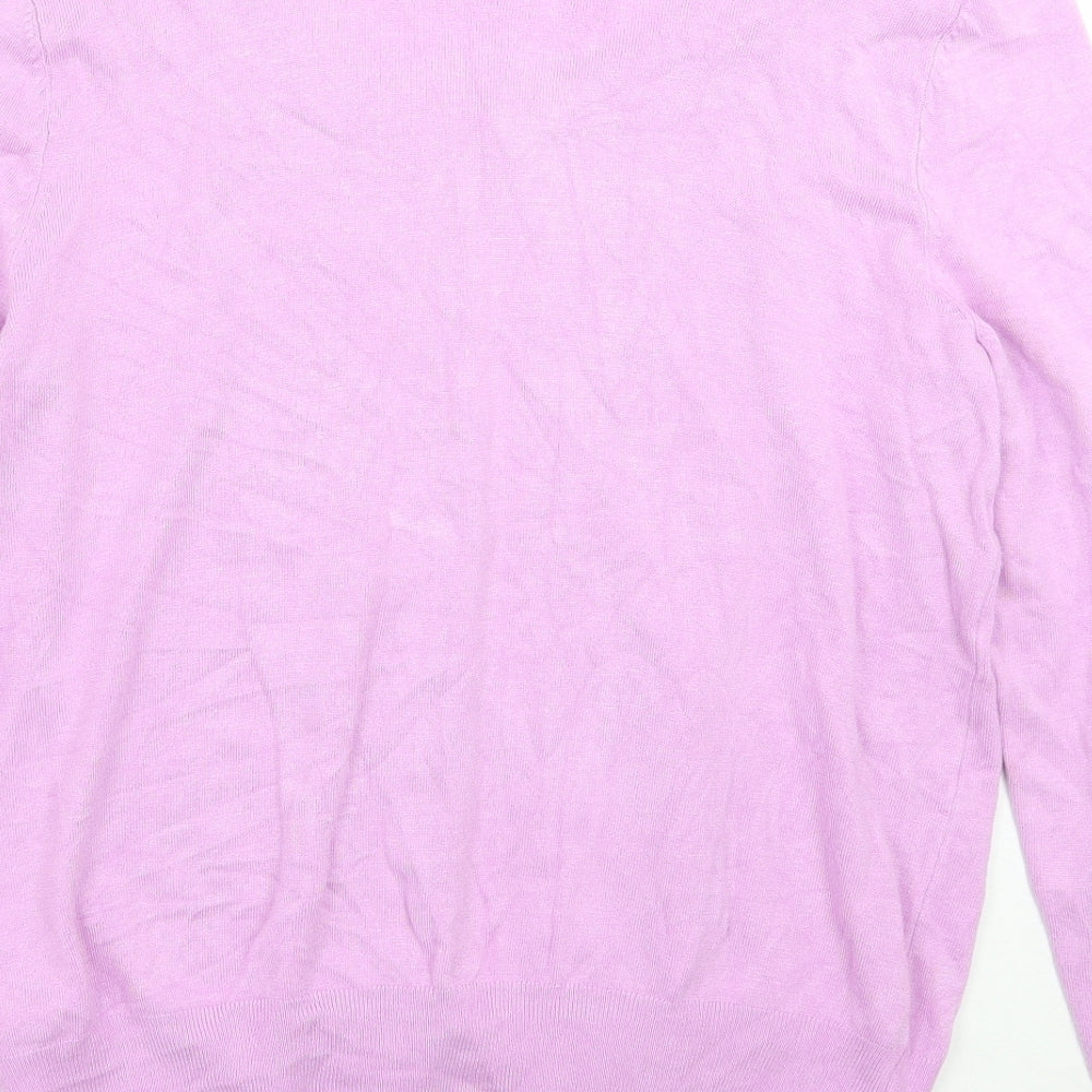 George Womens Purple   Cardigan Jumper Size 14