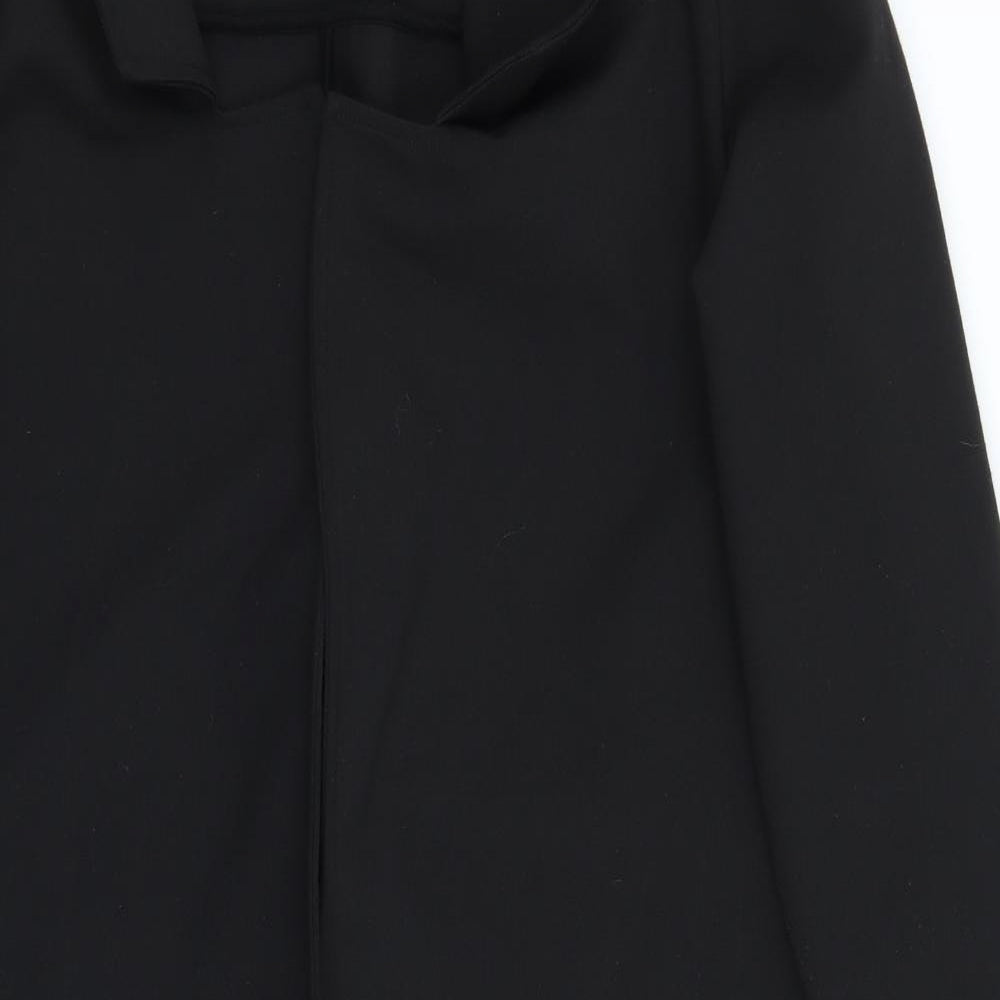 TU Womens Black   Jacket Coatigan Size 12