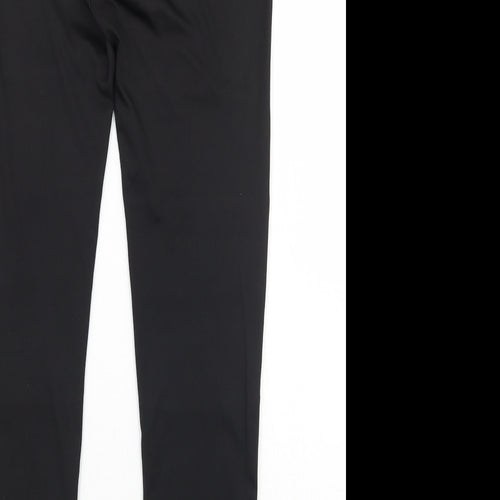 Missguided Womens Black   Trousers  Size 10 L26 in