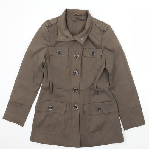 F&F Womens Green   Jacket Coat Size 10