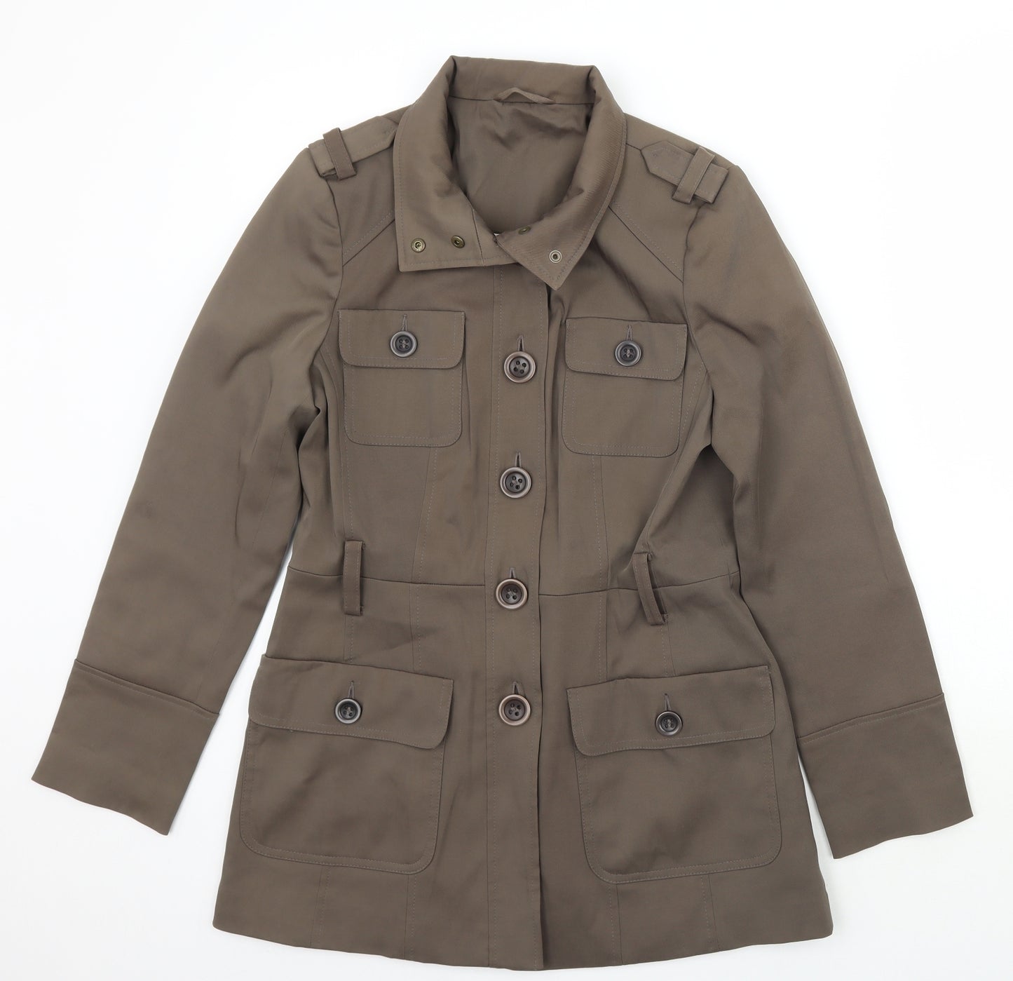 F&F Womens Green   Jacket Coat Size 10