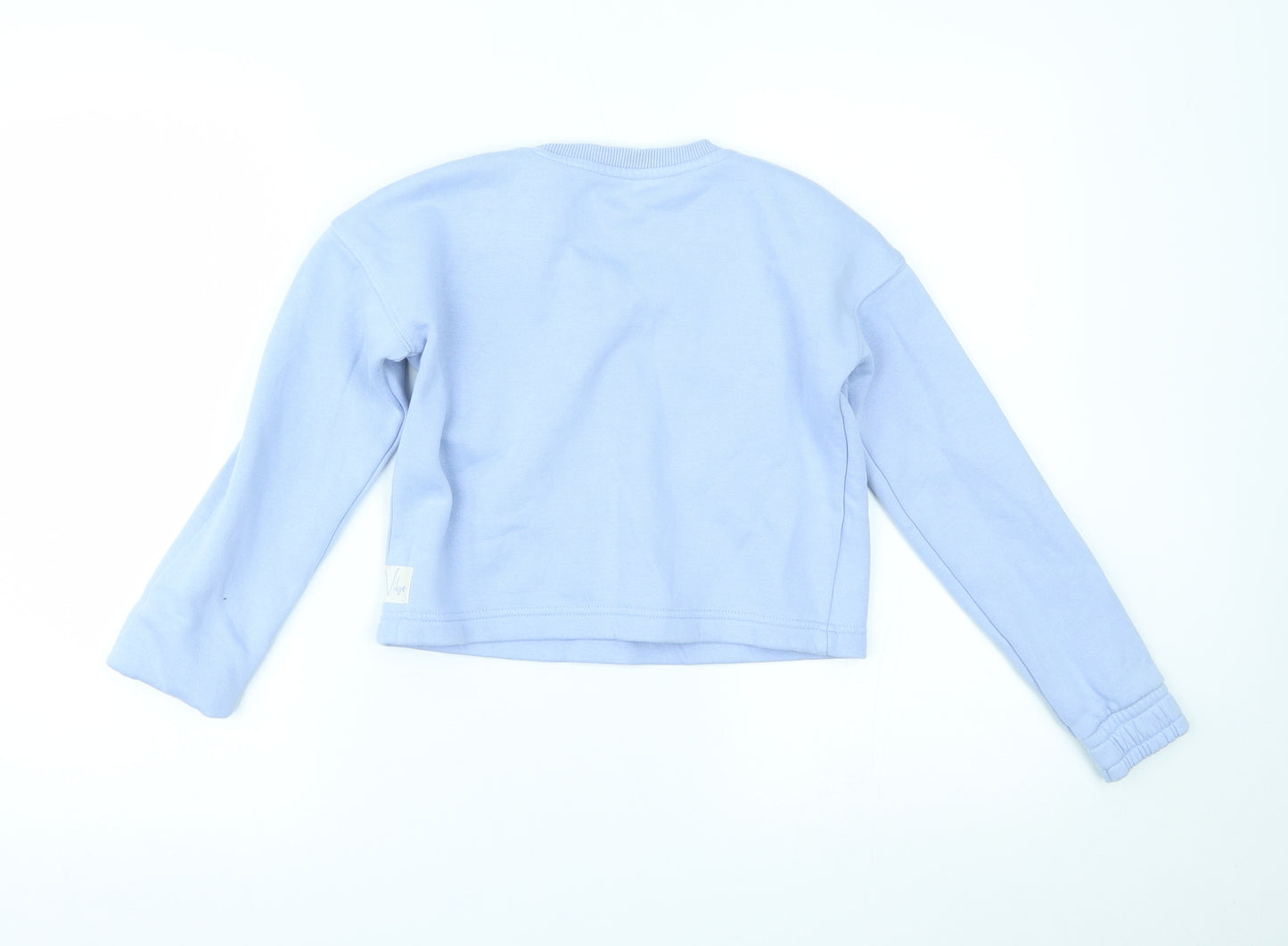 Nutmeg Girls Blue   Pullover Jumper Size 8-9 Years