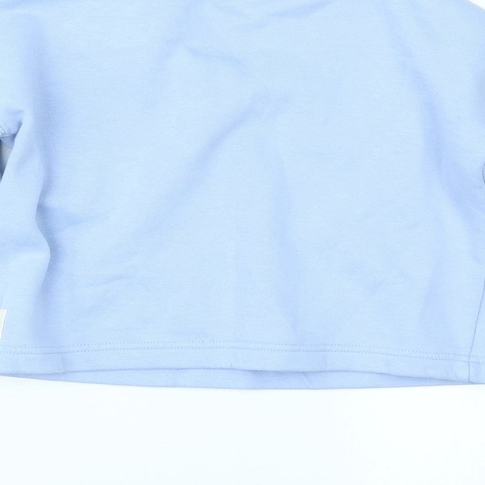 Nutmeg Girls Blue   Pullover Jumper Size 8-9 Years