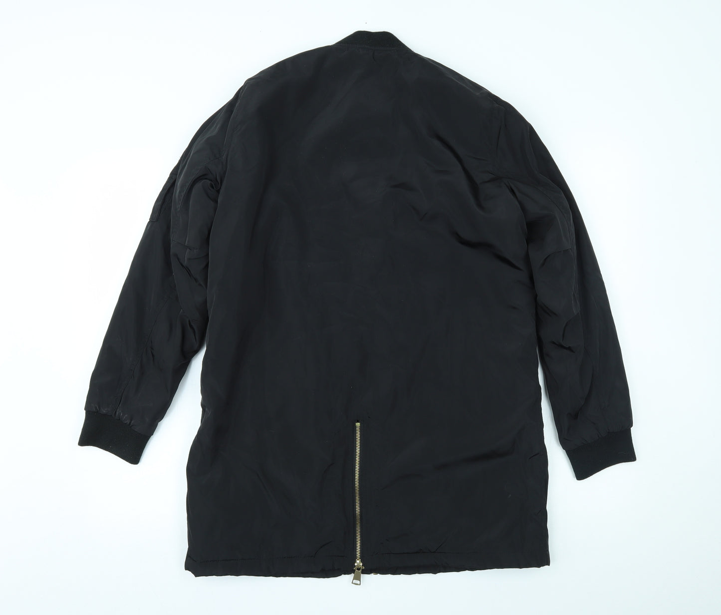 Active USA Mens Black   Bomber Jacket Jacket Size S