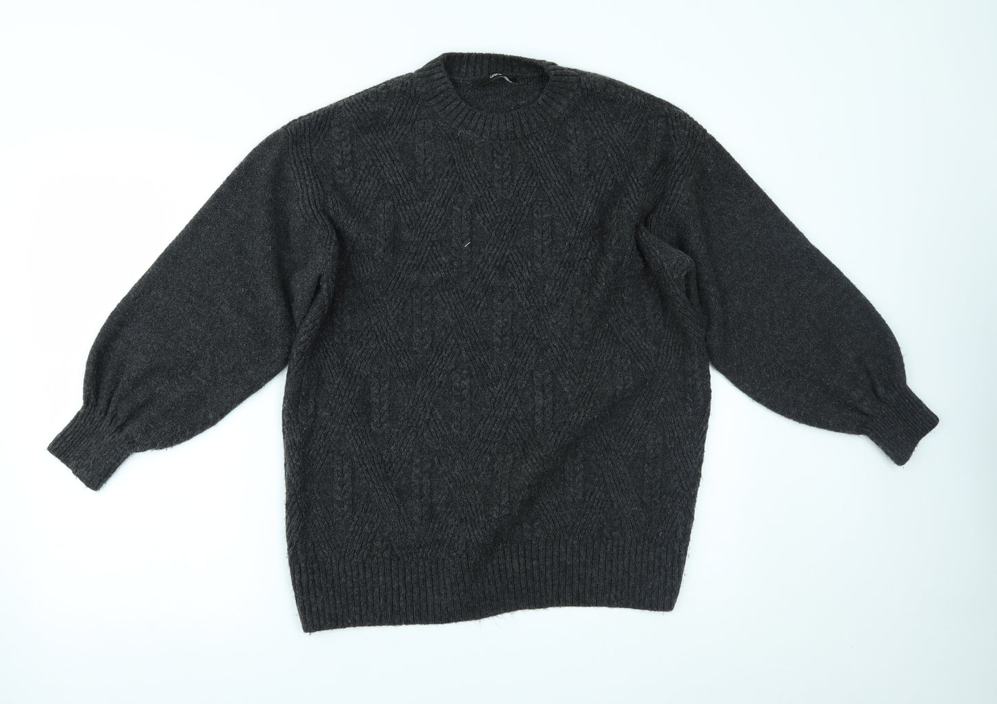 George Mens Grey   Pullover Jumper Size M