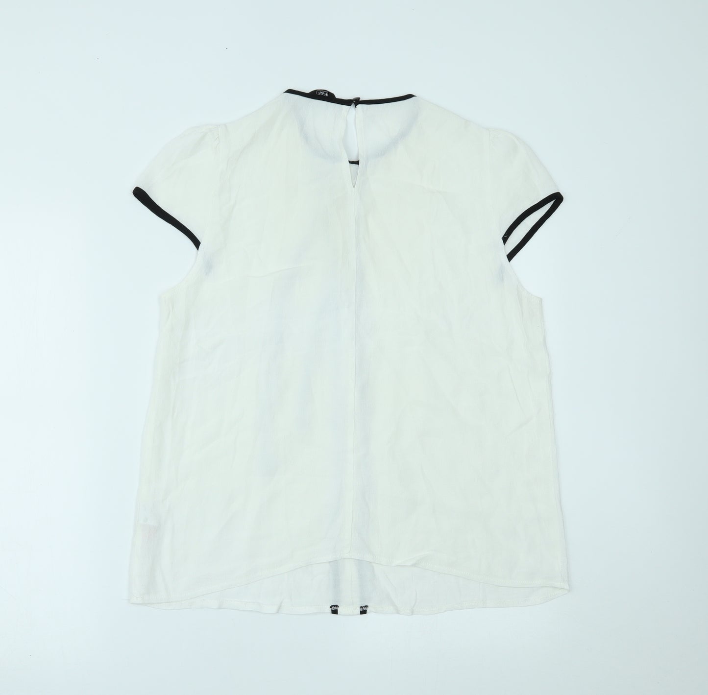 F&F Womens White   Basic Blouse Size 14