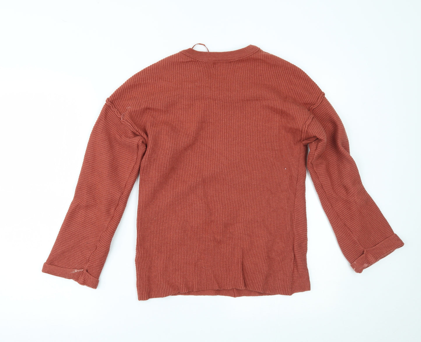 Primark Womens Orange   Pullover Jumper Size M