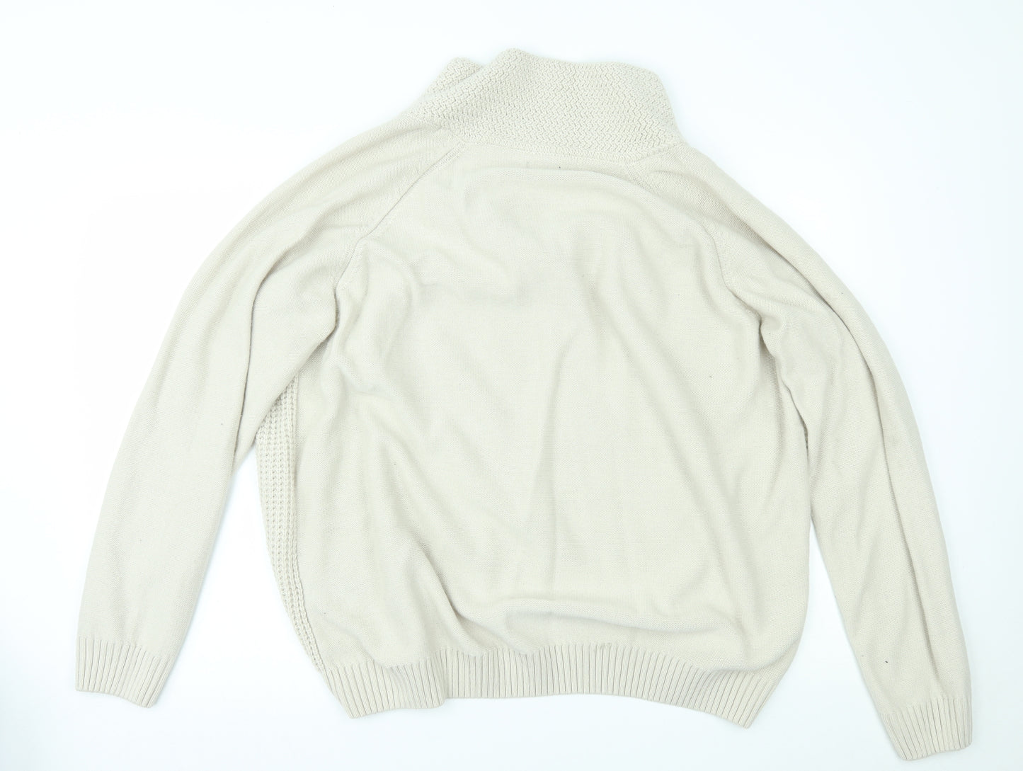 F&F Mens Ivory   Pullover Jumper Size 3XL