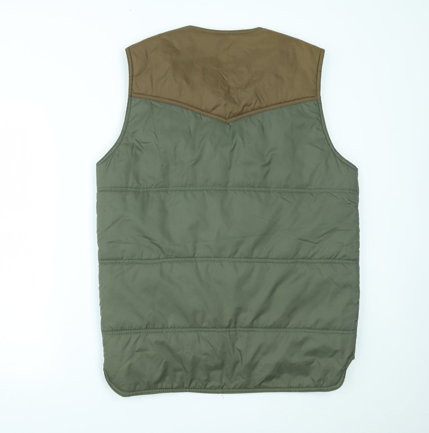 Walk About Mens Green   Gilet Coat Size L