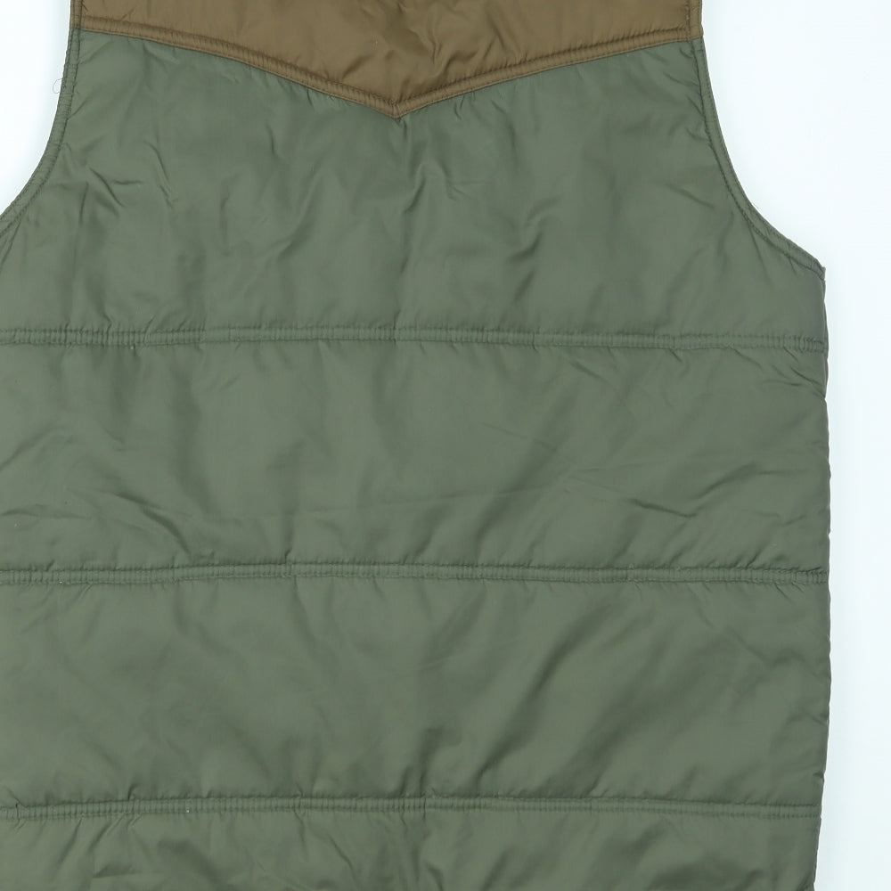 Walk About Mens Green   Gilet Coat Size L