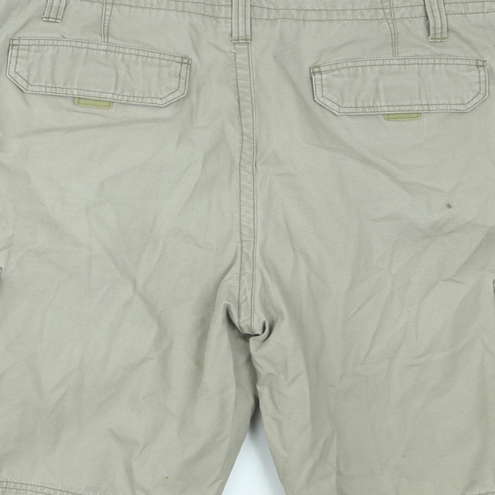 George Mens Beige   Cargo Shorts Size 36