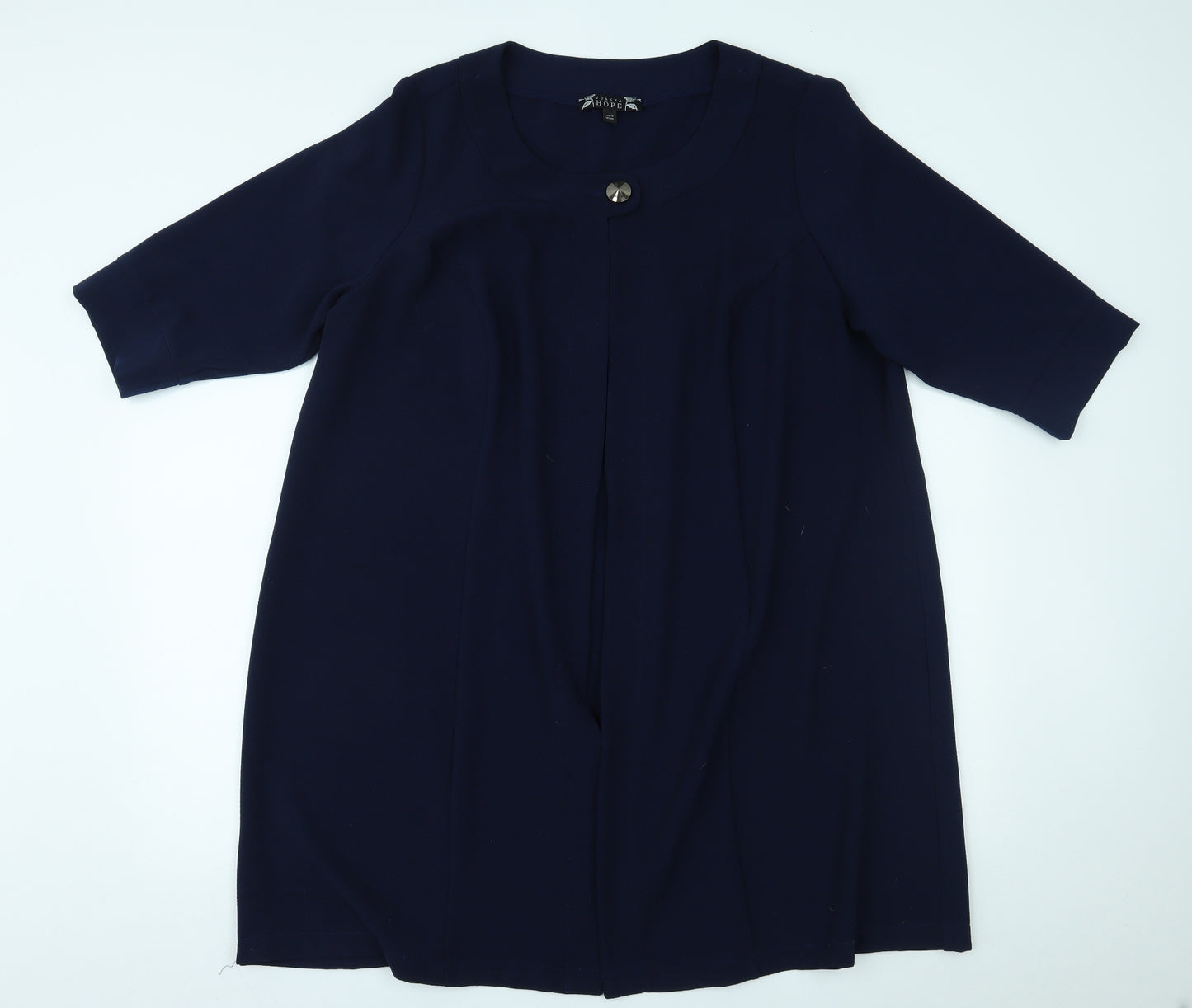 Joanna Hope Womens Blue   Jacket Coatigan Size 20