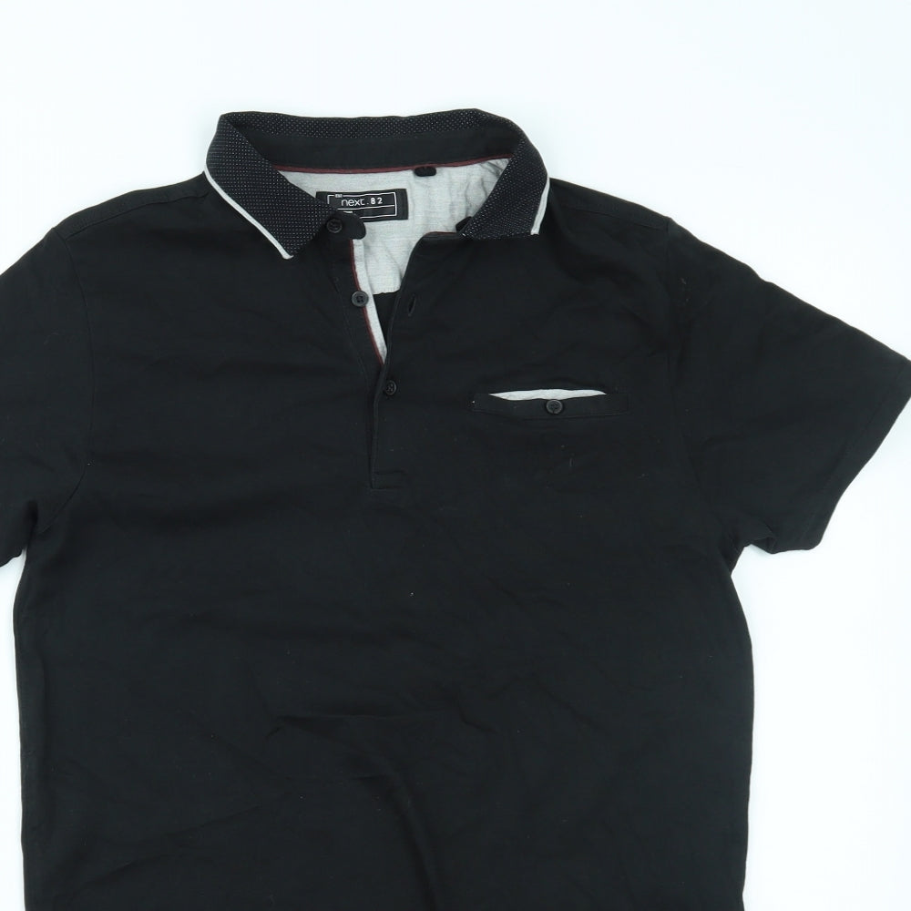 NEXT Boys Black   Basic Polo Size 14 Years