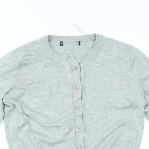 Marks and Spencer Womens Grey   Cardigan Jumper Size 12