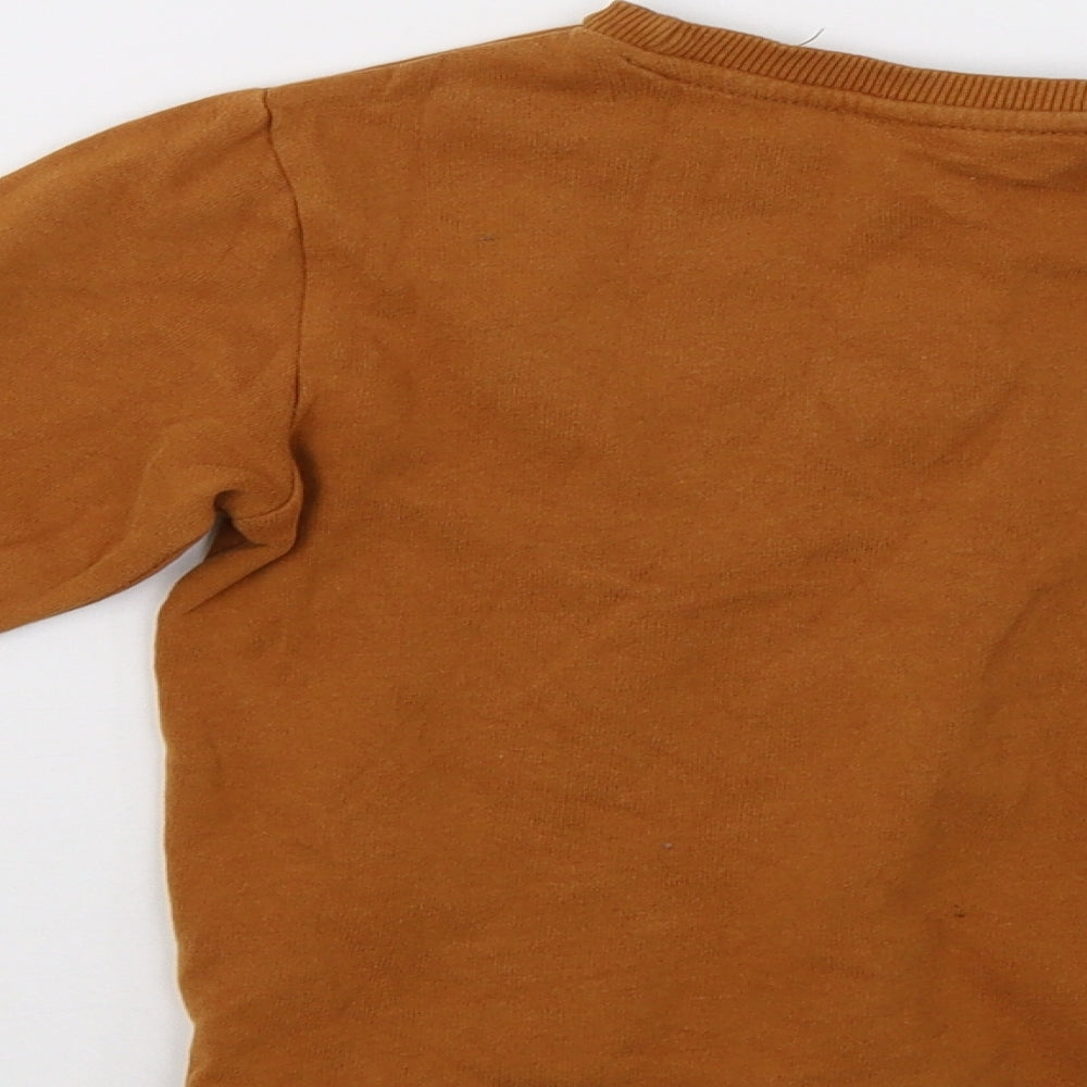 George Boys Brown   Pullover Sweatshirt Size 5-6 Years