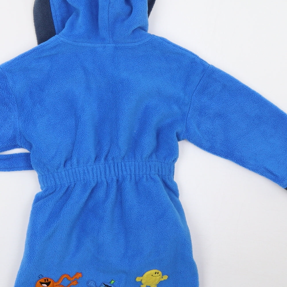 Marks and Spencer Boys Blue    Gown Size 3-4 Years  - Mr men