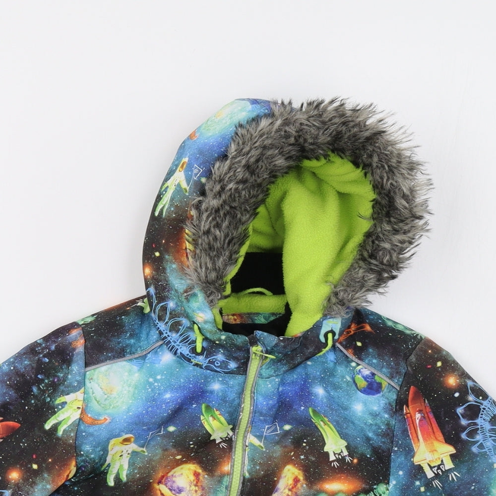 NEXT Boys Multicoloured   Puffer Jacket Coat Size 3-4 Years