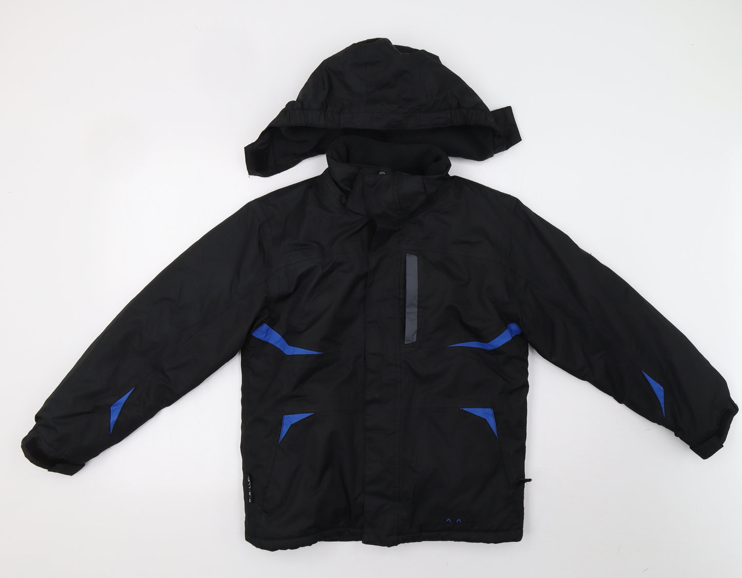 Parallel Boys Black   Basic Coat Coat Size 11-12 Years