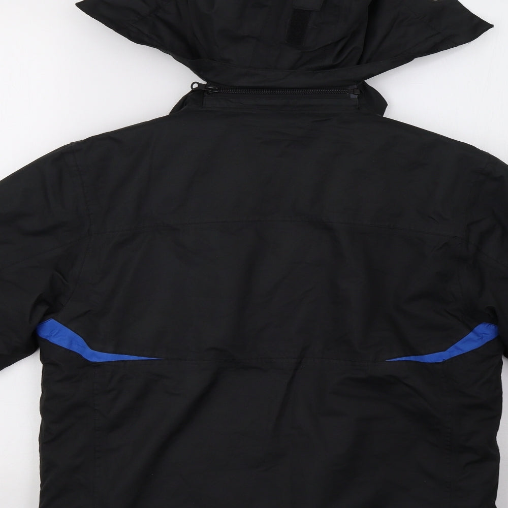 Parallel Boys Black   Basic Coat Coat Size 11-12 Years