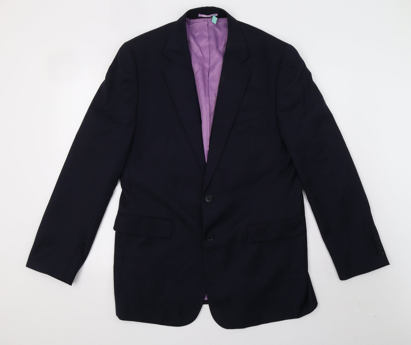 Preworn Mens Blue   Jacket Blazer Size 42