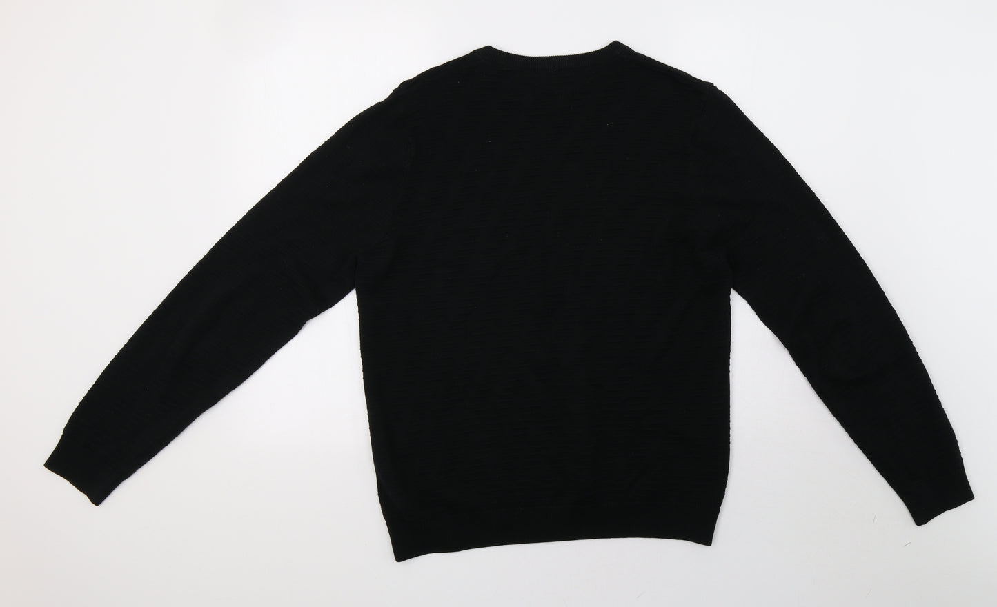 Marks and Spencer Mens Black   Pullover Sweatshirt Size M