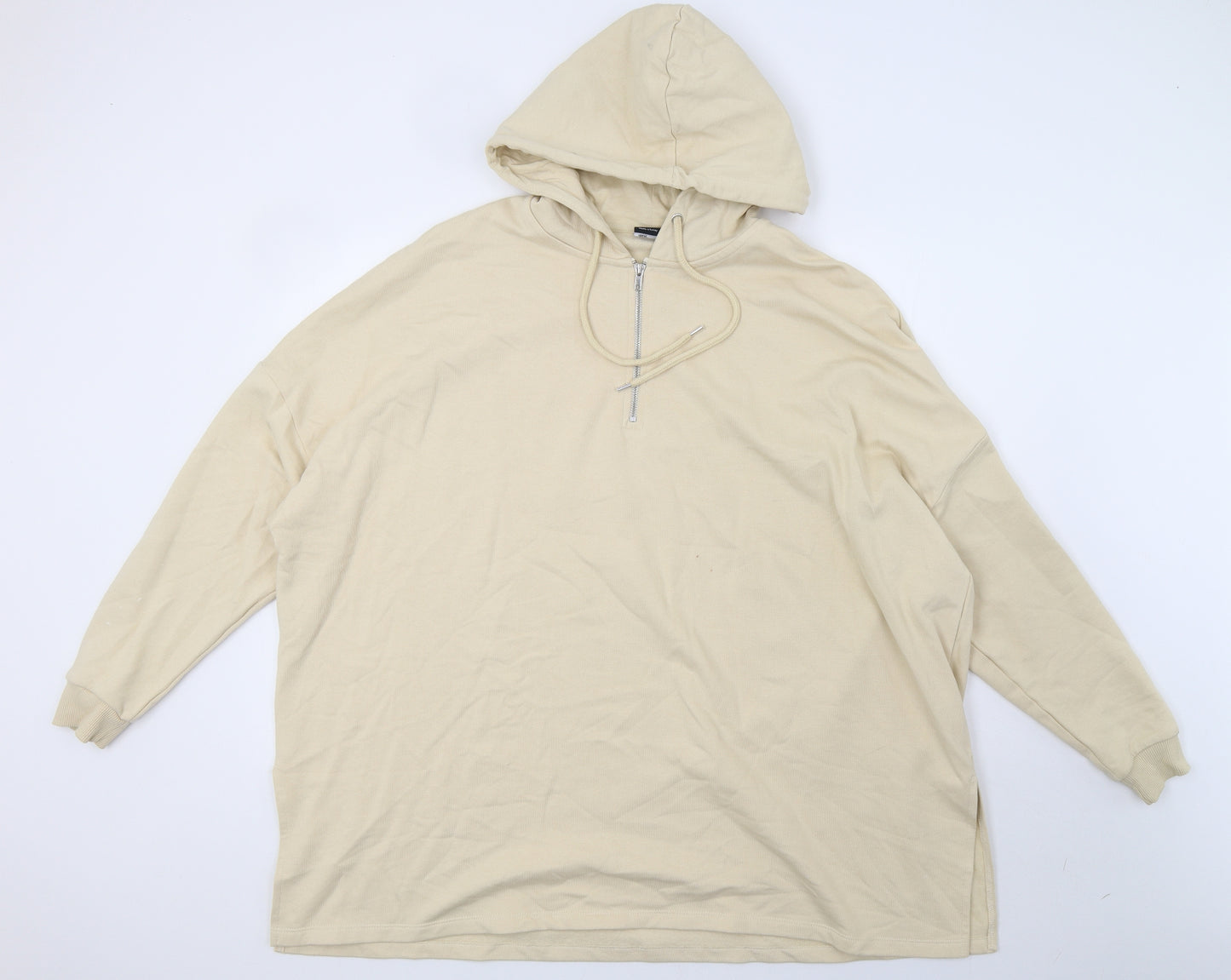 ASOS Mens Beige   Pullover Hoodie Size M  - Oversized