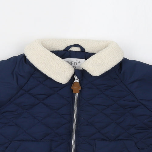 F&F Baby Blue   Basic Coat Coat Size 9-12 Months